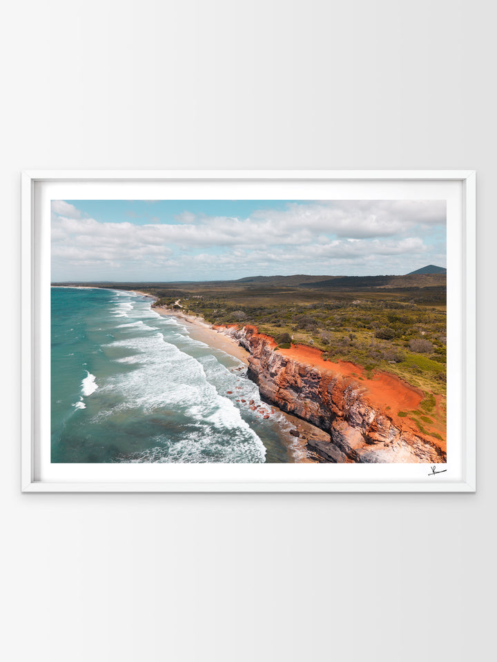 Red Cliff 01 - Wall Art Print