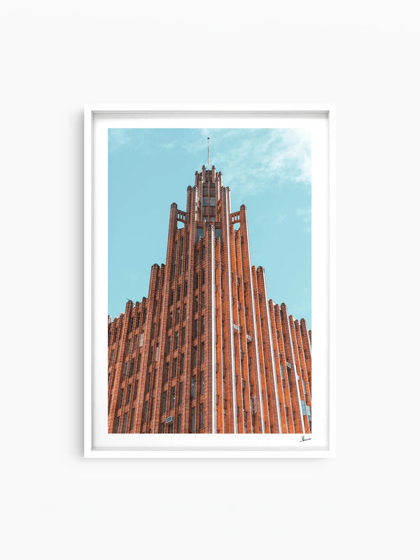 Manchester Unity Building Melbourne Wall Art Print
