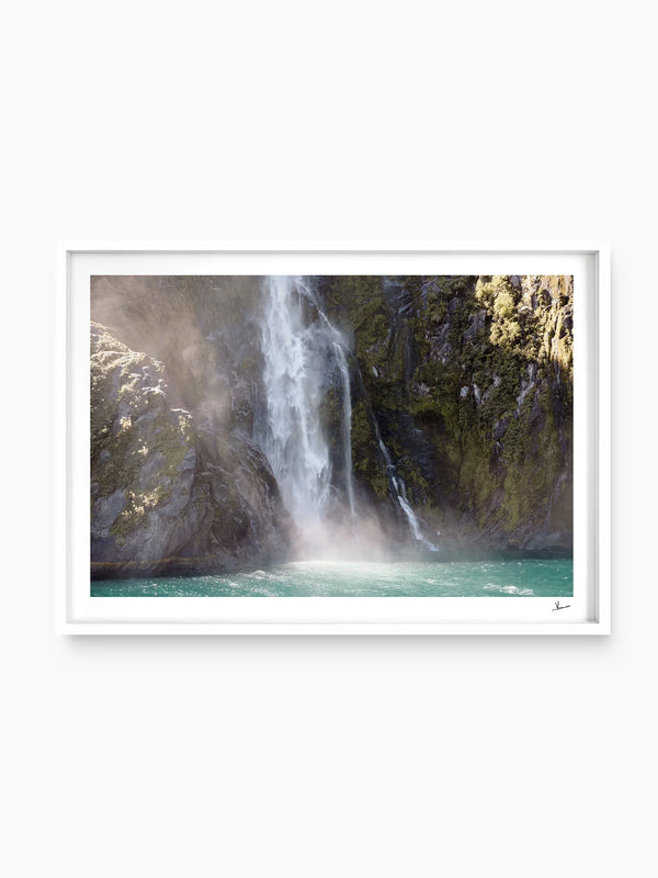 Stirling Falls 03 – Milford Sound New Zealand Wall Art Print