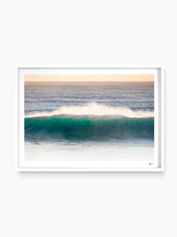 Morning Perfection – Ocean Wave Wall Art Print
