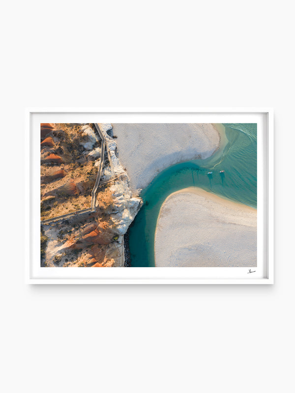 Onkaparinga River Mouth – South Australia Wall Art Print