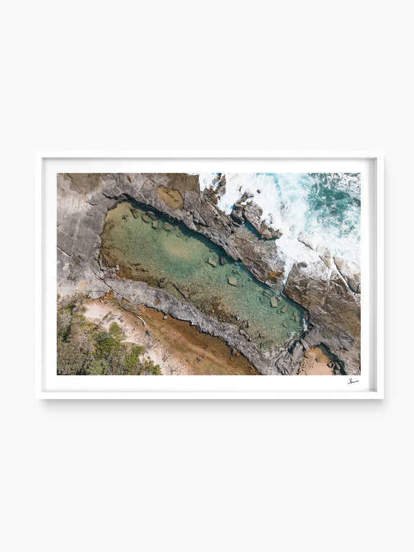 Angourie Rock Pool 01 - Wall Art Print