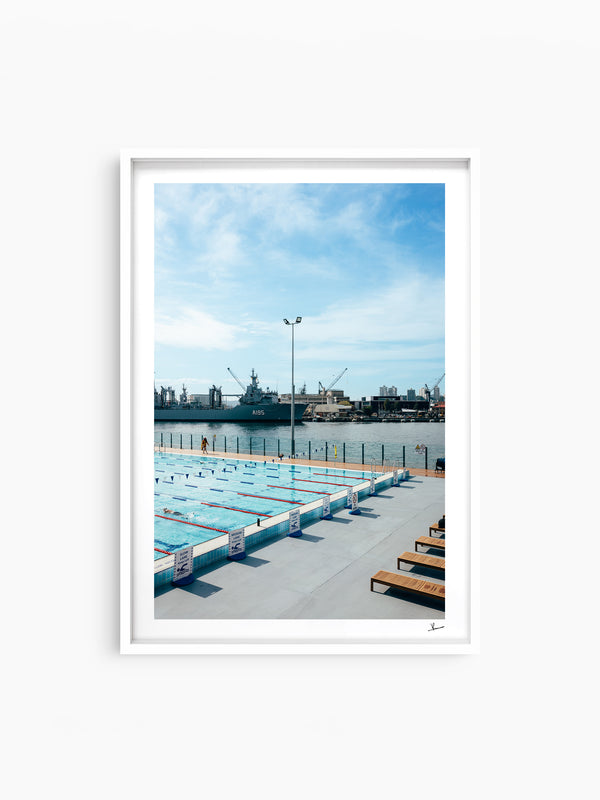 ABC pool 03 - Wall Art Print