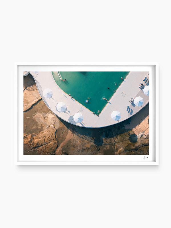 Kings Beach Pool 02 – Sunshine Coast Wall Art Print