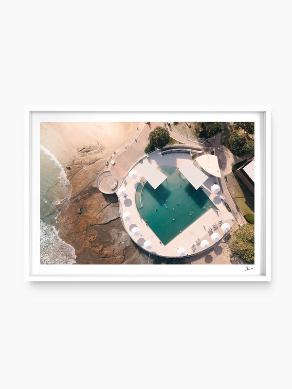 Kings Beach Pool 01 – Sunshine Coast Wall Art Print