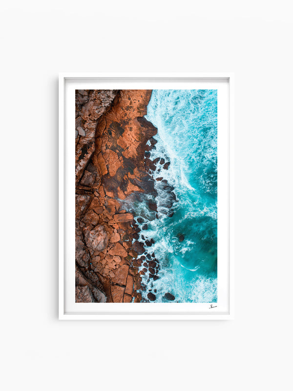 Salty Rock 01 - Wall Art Print