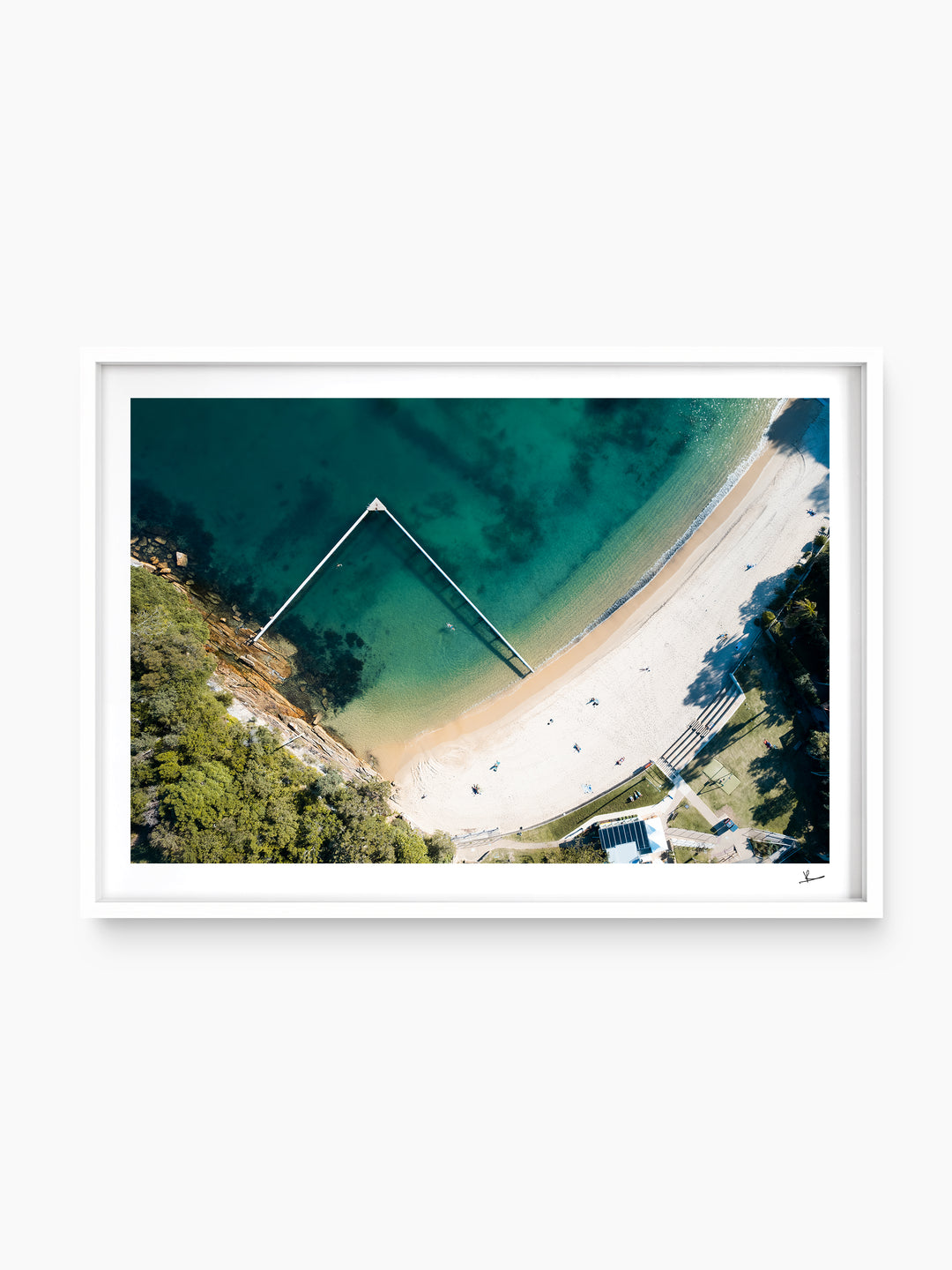 Little Manly Beach - Wall Art Print