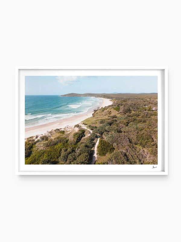Angourie Back Beach 01 - Wall Art Print