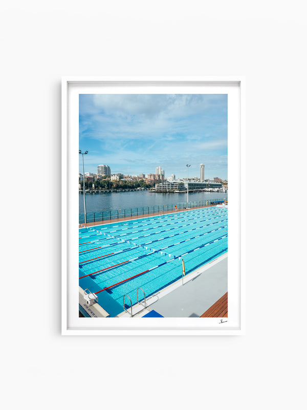 ABC pool 02 - Wall Art Print