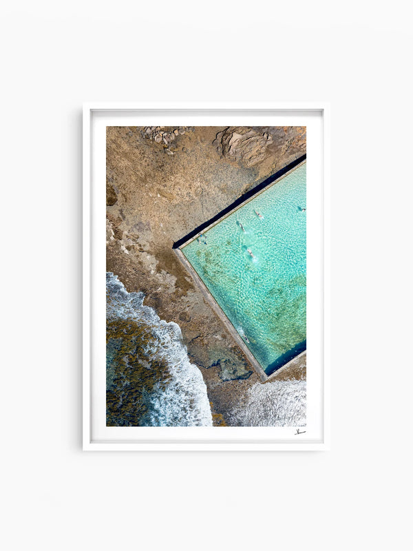 Cronulla - Shelly Beach Pool 02 - Wall Art Print