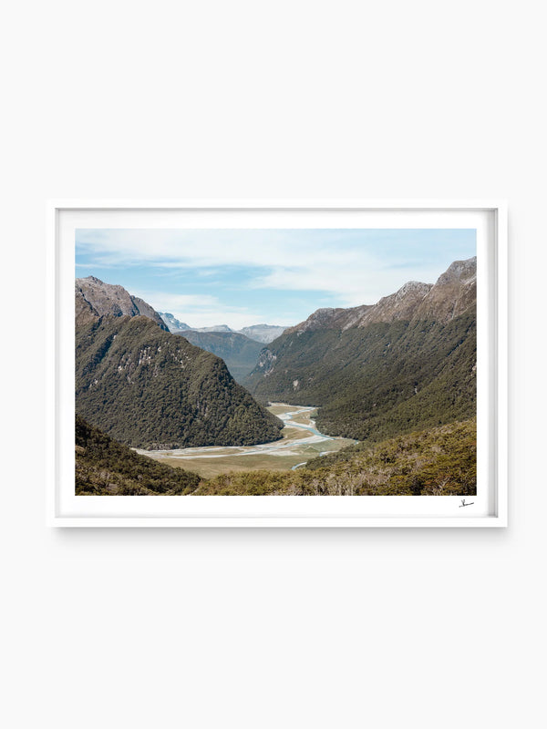 Routeburn Flats 02 – New Zealand Wall Art Print