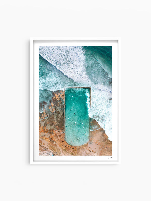 Cronulla pool 01 (northern bath) - Wall Art Print