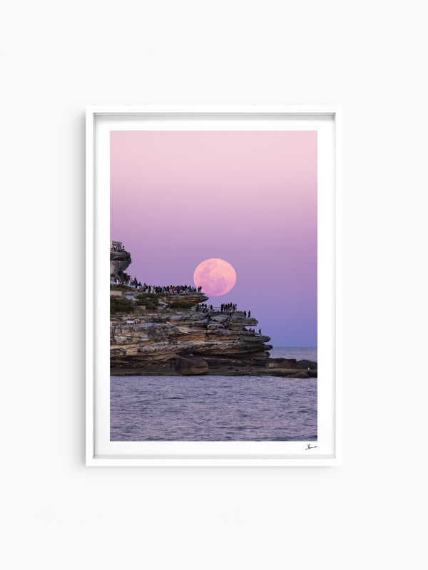 Bondi Super Moon – Limited Edition Wall Art Print