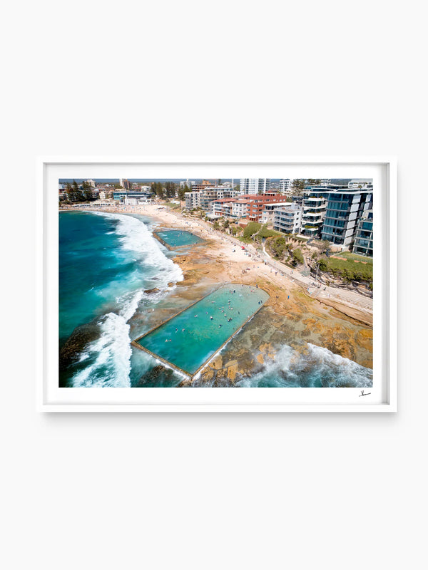 Cronulla pool 03 - Wall Art Print