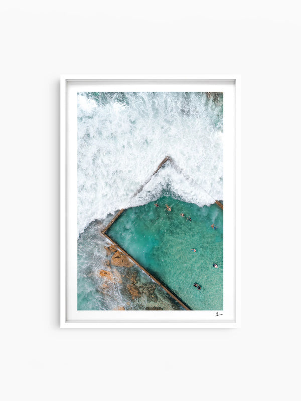 Cronulla pool 02 (northern bath) - Wall Art Print