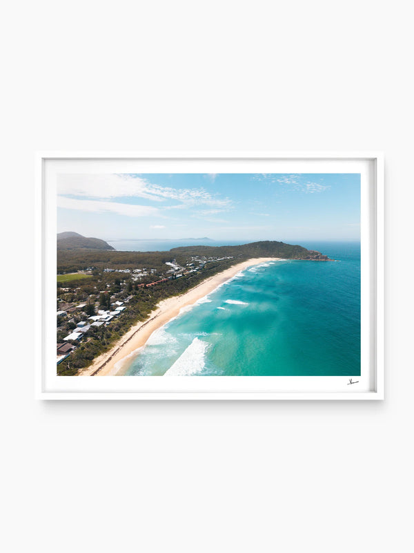 Boomerang Beach 02 - Wall Art Print