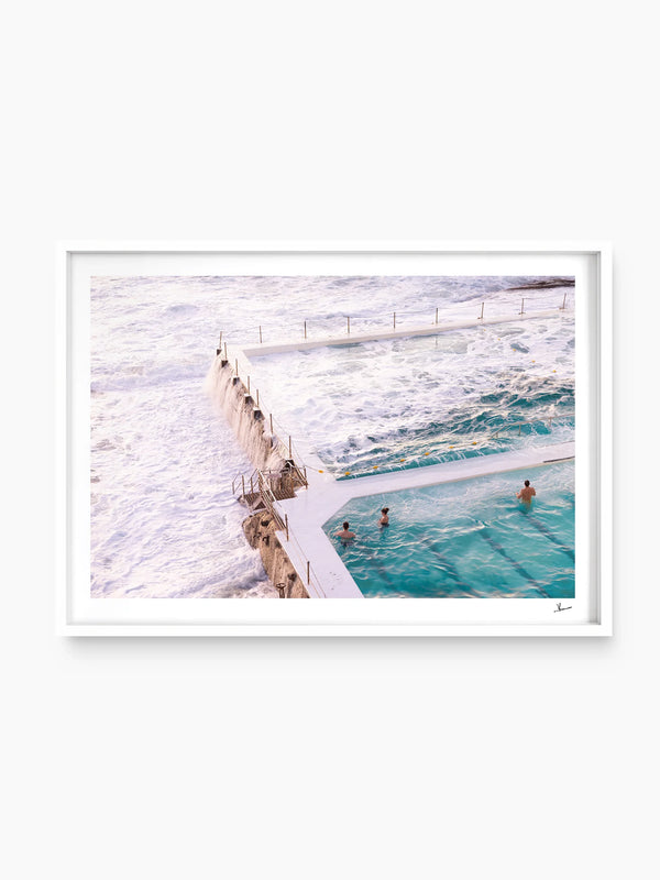Bondi Bubble Bath – Bondi Beach Wall Art Print