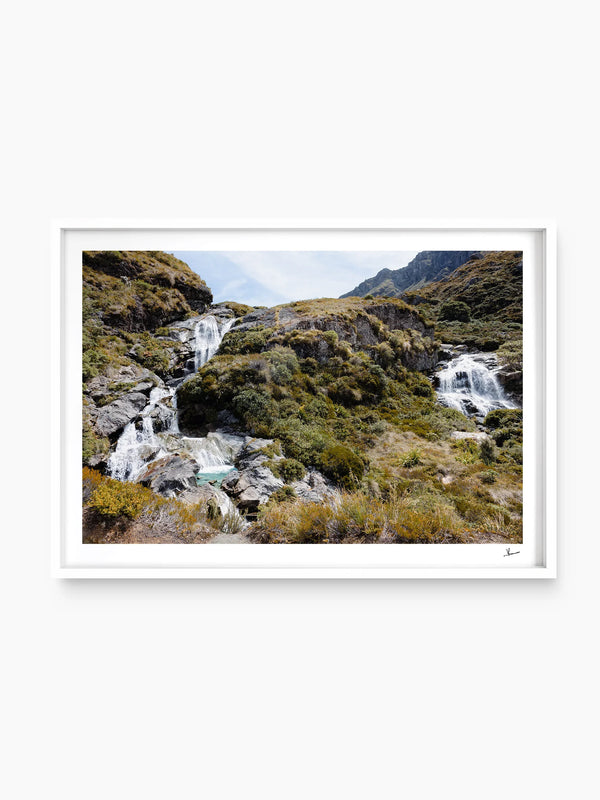 Routeburn Falls – New Zealand Wall Art Print
