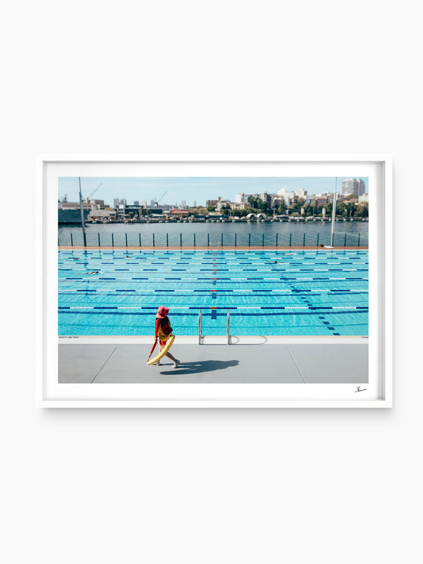 ABC pool 01 - Wall Art Print