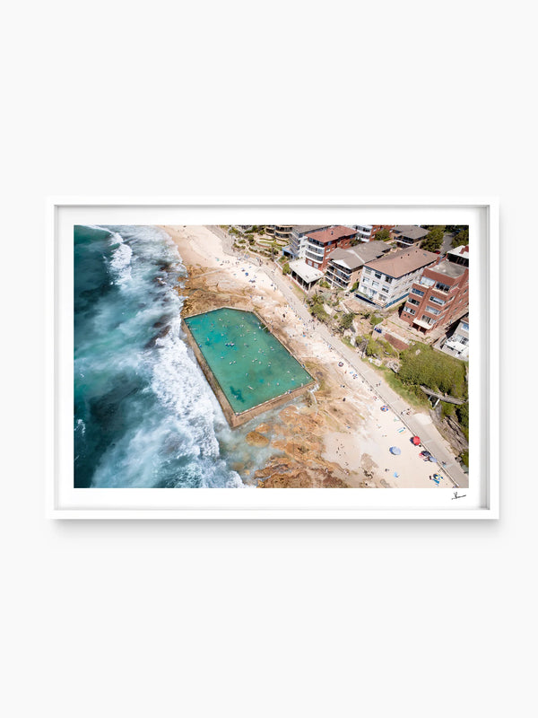 Cronulla pool 05 (southern bath) - Wall Art Print