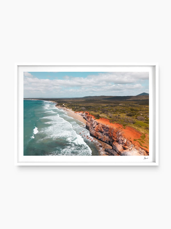 Red Cliff 01 - Wall Art Print