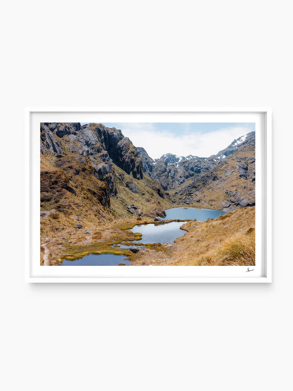 Harris Saddle Pass 01 – New Zealand Wall Art Print