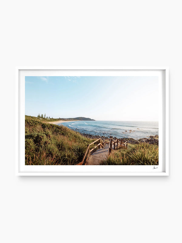 Boomerang Beach 01 - Wall Art Print