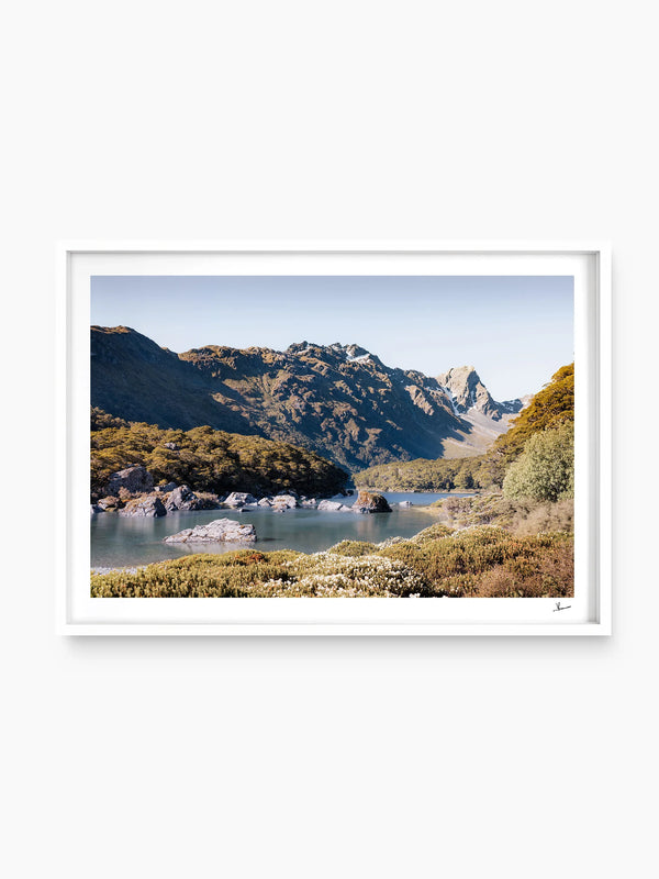 Lake Mackenzie – New Zealand Wall Art Print