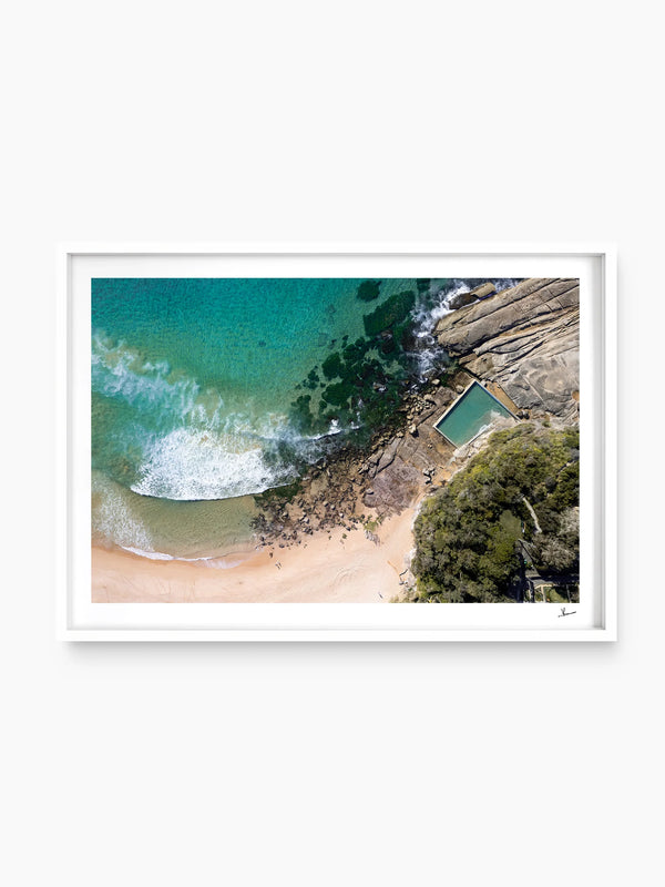 Whale Beach Rock Pool 01 - Wall Art Print