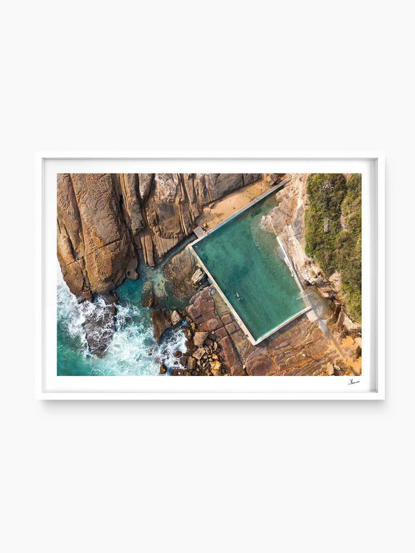 Whale Beach Rock Pool 02 - Northern Beaches Wall Art Print
