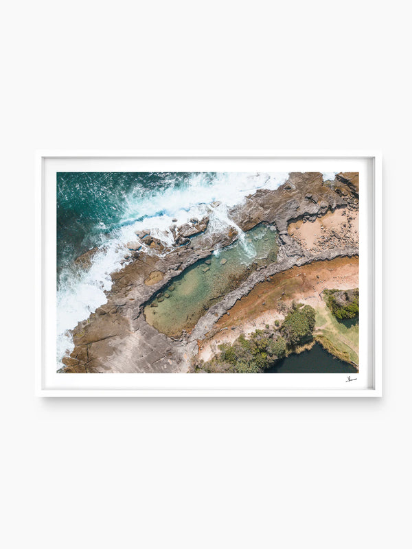 Angourie Rock Pool 02 - Wall Art Print