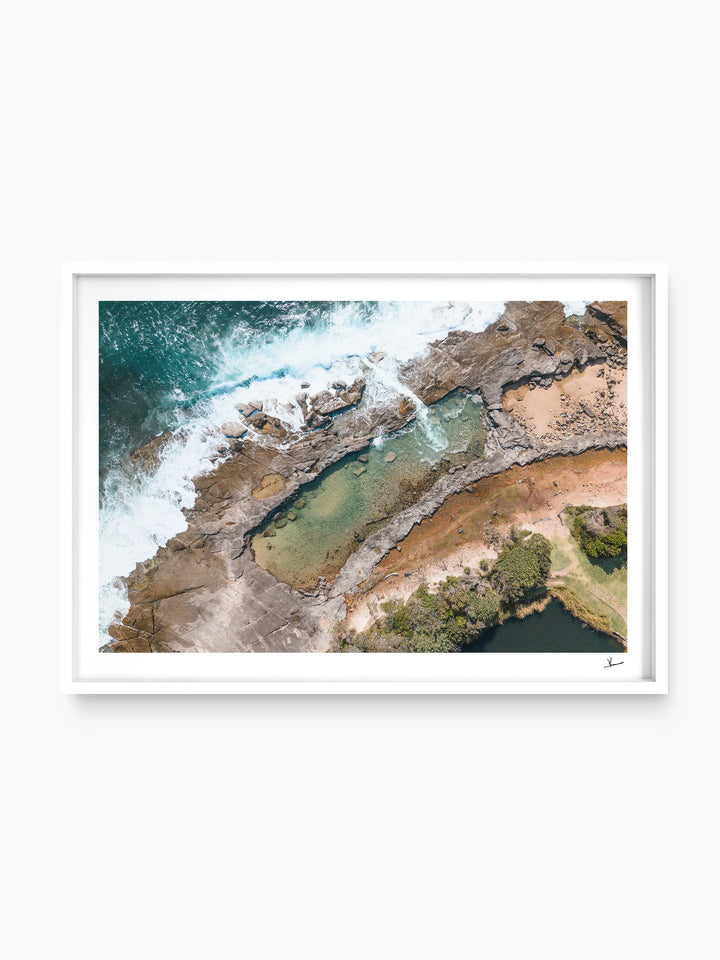 Angourie Rock Pool 02 - Wall Art Print