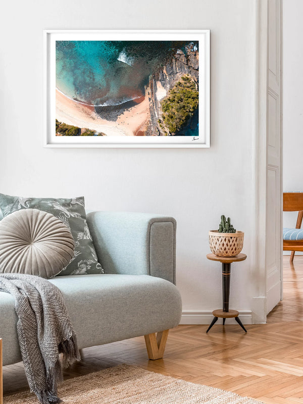 Hedgehog Island 02 (Seal Rocks) - Wall Art Print