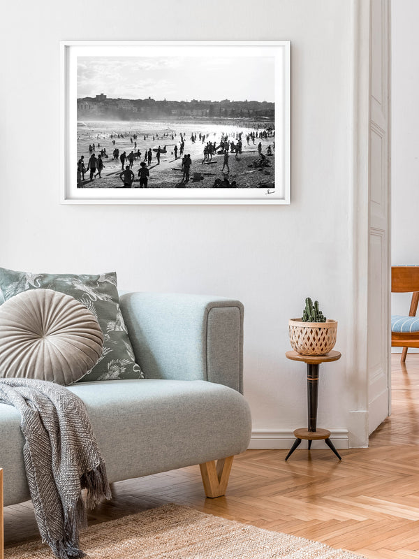 Bondi Beach 07 (B&W) - Wall Art Print