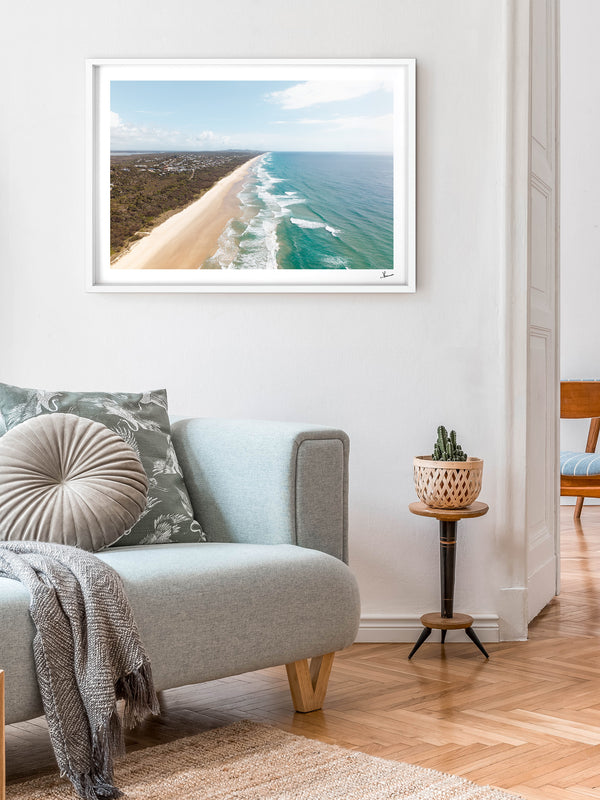 Peregian Beach 02 – Sunshine Coast Wall Art Print