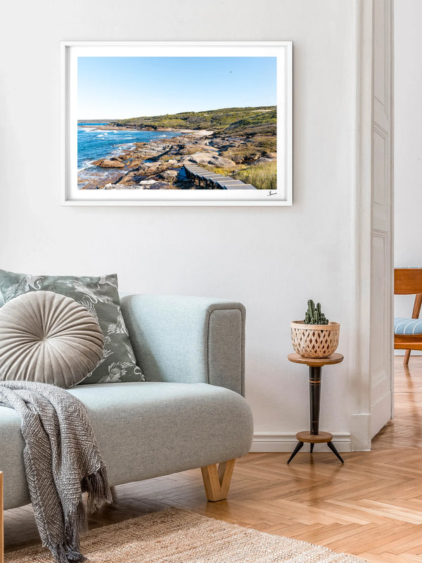 Cruwee Cove Beach 01 - Wall Art Print