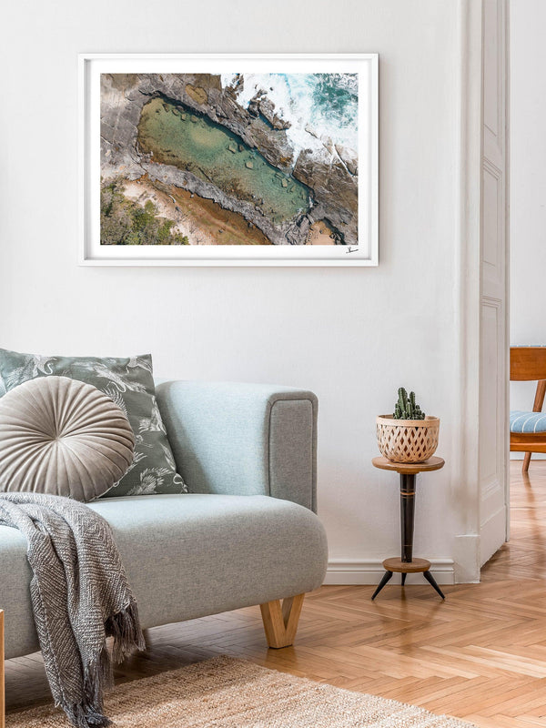 Angourie Rock Pool 01 - Wall Art Print