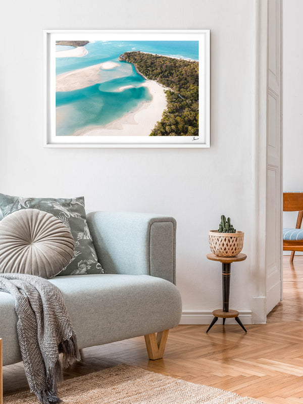 Noosa River Entrance – Sunshine Coast Wall Art Print