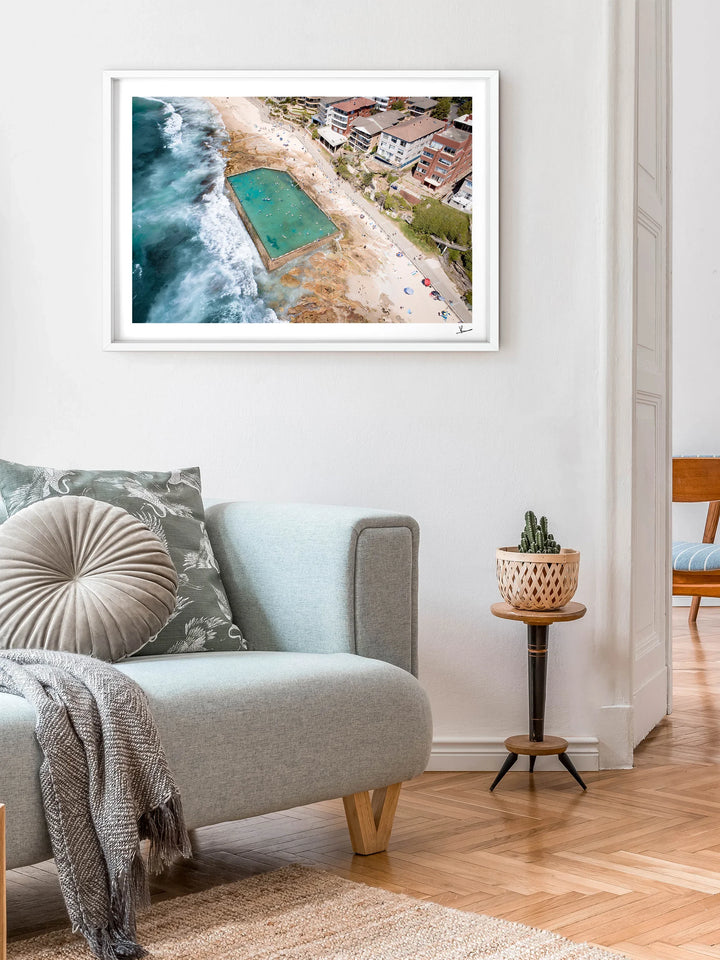 Cronulla pool 05 (southern bath) - Wall Art Print