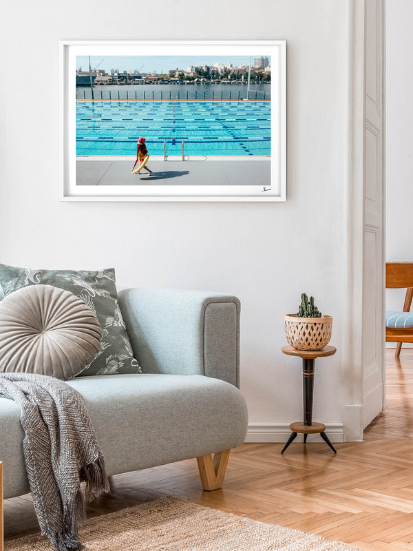 ABC pool 01 - Wall Art Print