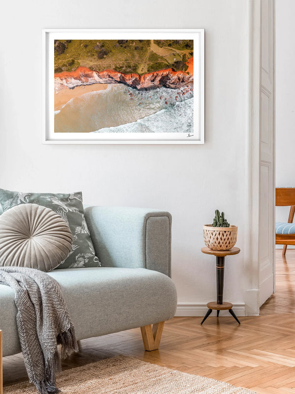 Red Cliff 03 - Wall Art Print