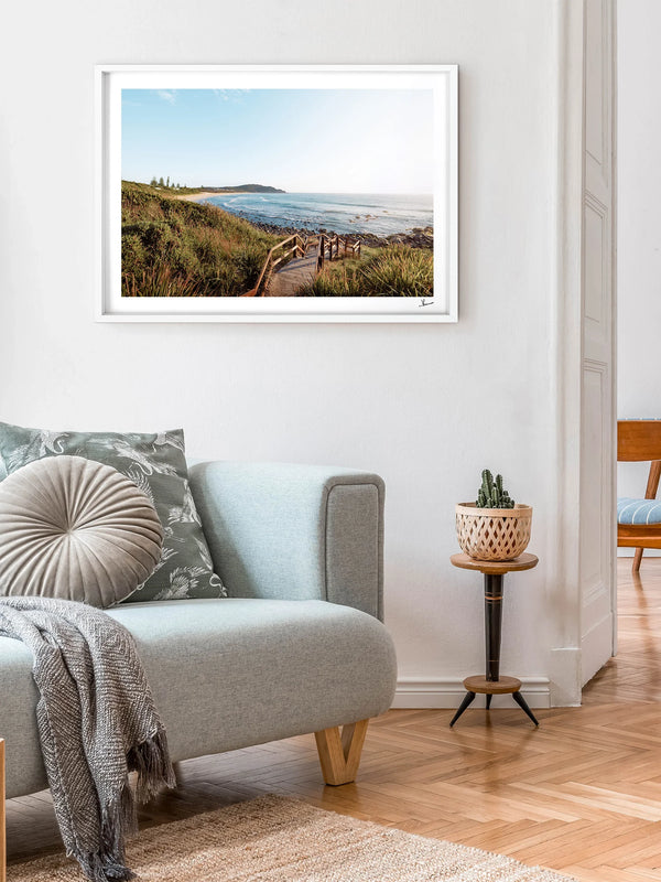 Boomerang Beach 01 - Wall Art Print