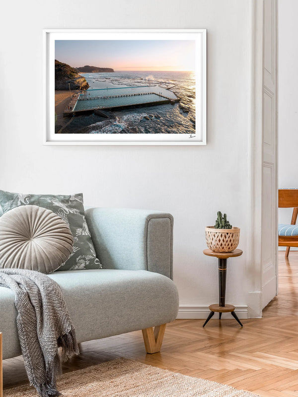 North Narrabeen Rock Pool 04 - Wall Art Print