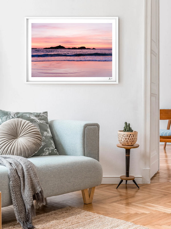 Sawtell Island Sunrise 01 - Wall Art Print