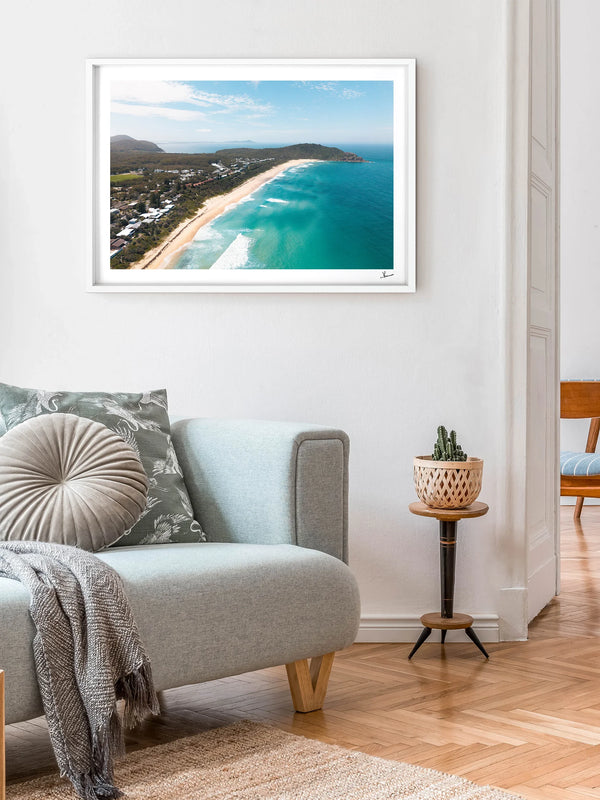 Boomerang Beach 02 - Wall Art Print