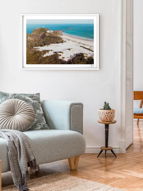 Sugarloaf Point Lighthouse 01 (Seal Rocks) - Wall Art Print