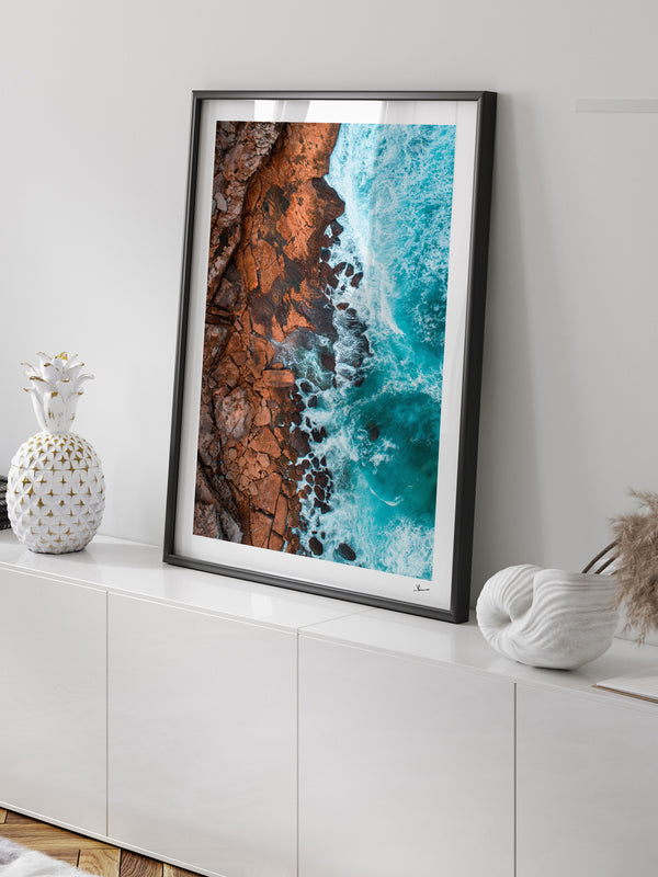 Salty Rock 01 - Wall Art Print
