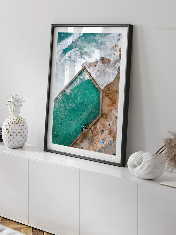 Cronulla pool 04 (southern bath) - Wall Art Print