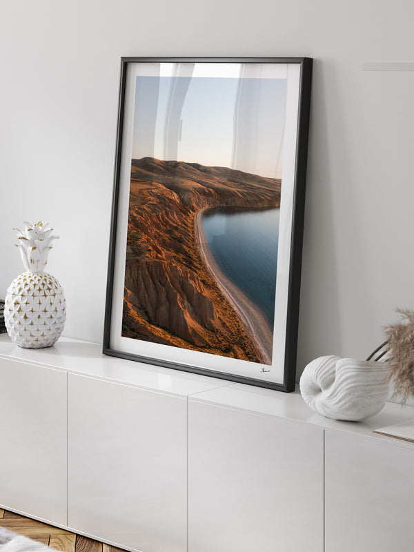 Sellick Beach 05 – Sunset – South Australia Wall Art Print
