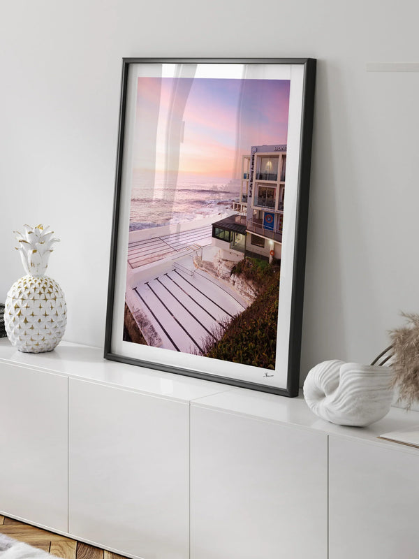 Thursday Cleaning Day – Bondi Icebergs Wall Art Print